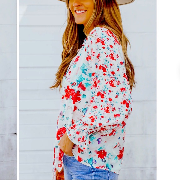 Floral Blouse - Size Small - Picture 2 of 16